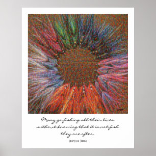 Fly Halo Montage Poster