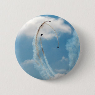 Fly High Blue Sky Series 2 Pin Button