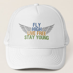 FLY HIGH custom hat – choose color