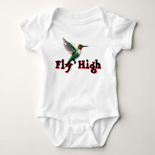 Fly High Hummingbird Baby Bodysuit