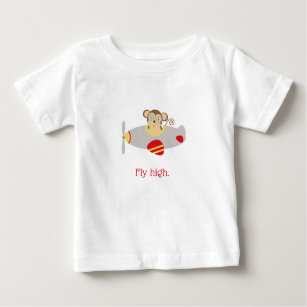 Fly High Monkey Baby T-Shirt