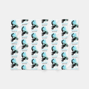 Fly High Motocross Fleece Blanket