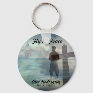 Fly in Peace Key Ring