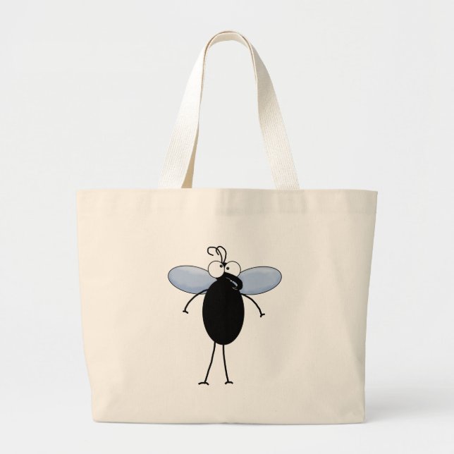 fly large tote bag (Front)
