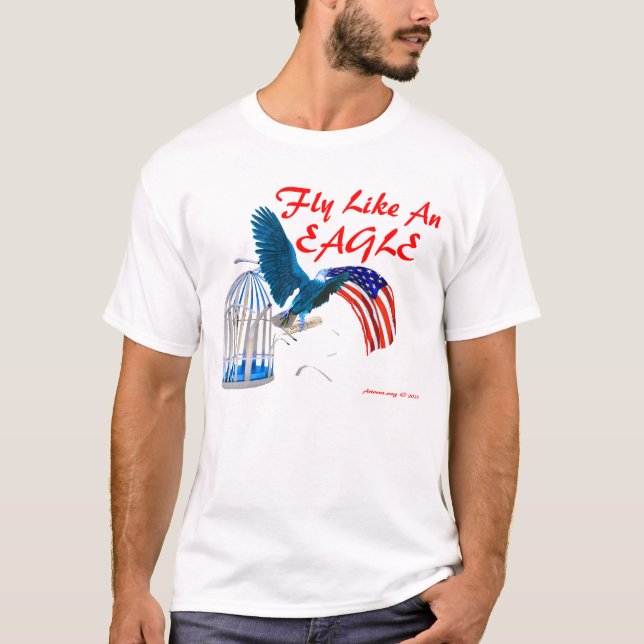 Fly Like An Eagle T-Shirt (Front)