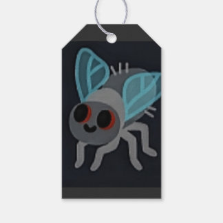 Fly mascot gift tag