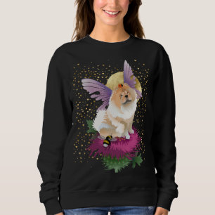 FLY ME TO THE MOON -  Chow Sweatshirt blk or wht
