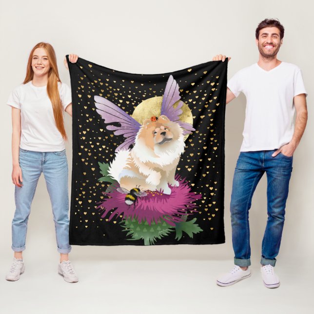 FLY ME TO THE MOON  fleece blanket 3 sizes (In Situ)