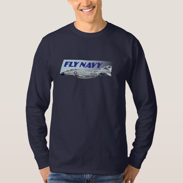 Fly Navy T-Shirt (Front)