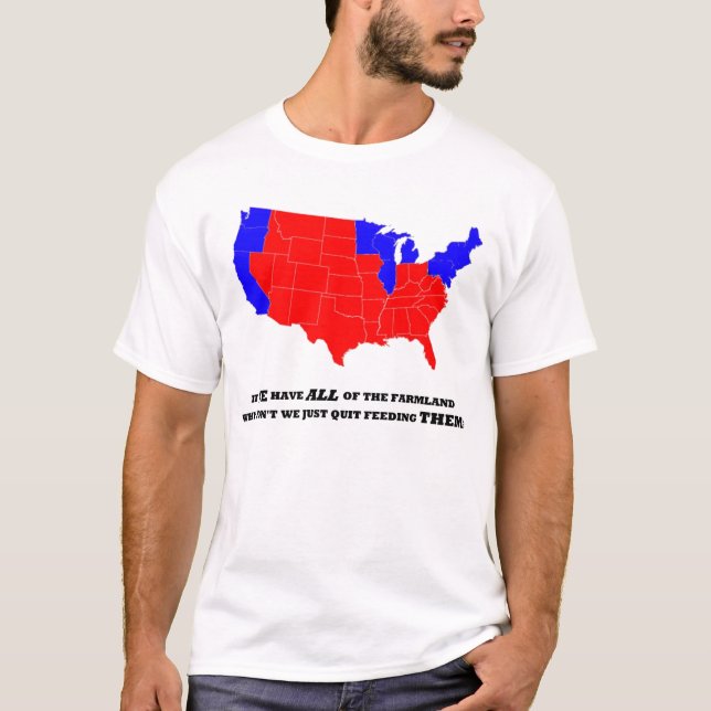 Fly Over Country fights back T-Shirt (Front)