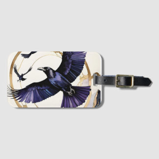 Fly Raven Fly Luggage Tag