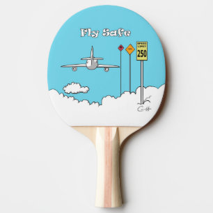 Fly Safe Ping Pong Paddle