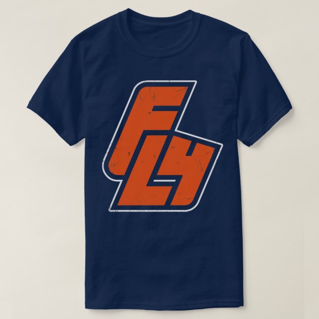 FLY Skate Black T-Shirt (Design Front)