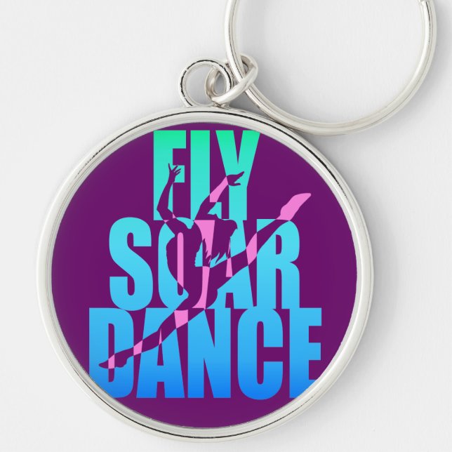Fly Soar Dance Key Ring (Front)