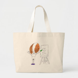 Fly Teacher Large Tote Bag