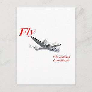 Fly the Lockheed Constellation Postcard