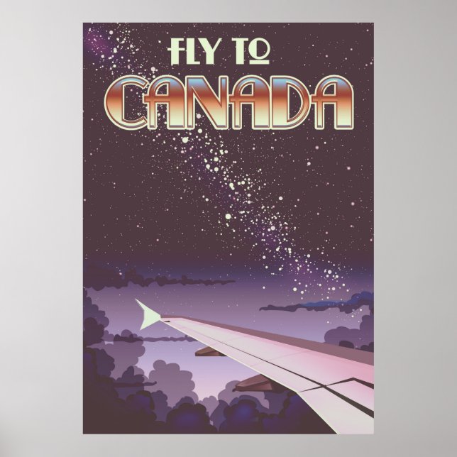 Fly To Canada Poster (Front)