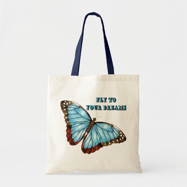 Fly to Your Dreams Tote Bag (Front)
