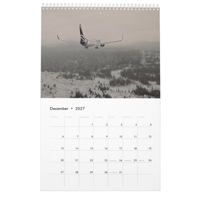 Fly UK 2018 Calendar (Dec 2027)
