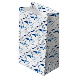 Fly with eagles small gift bag