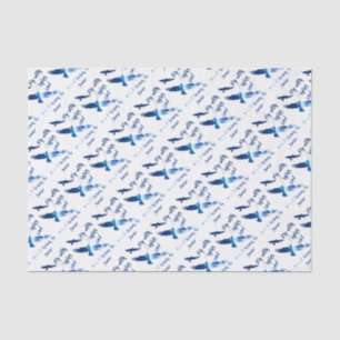Fly with eagles tissue paper