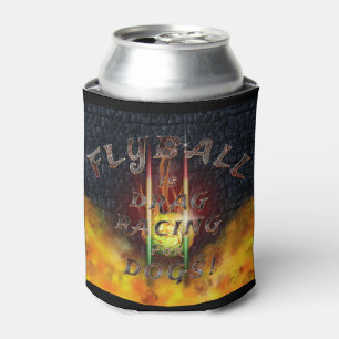 Flyball Flamz: Drag Racing for Dogs! Can Cooler