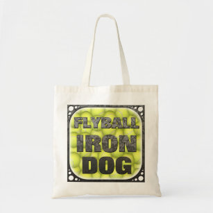 Flyball Iron Dog Budget Tote Bag