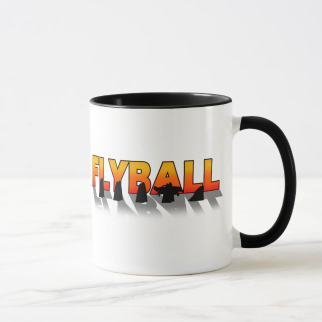Flyball Shadow Mug (Right)
