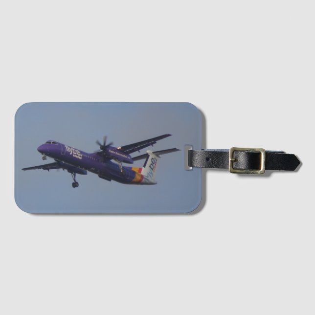 Flybe British Aeroplane Luggage Tag (Front Horizontal)