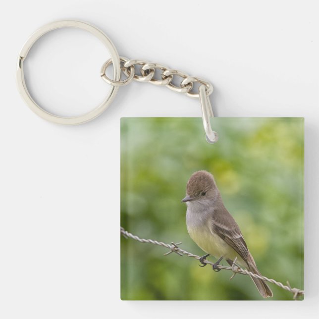 Flycatcher Key Ring (Front)