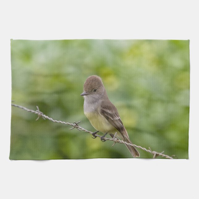 Flycatcher Tea Towel (Horizontal)