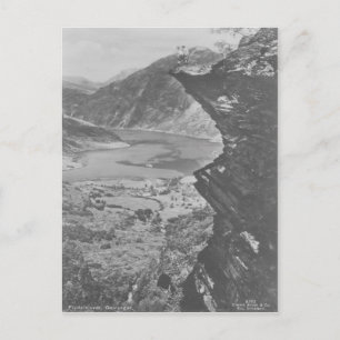 Flydaisjuvet Geiranger Vintage Postcard