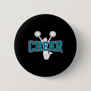 Flyer Cheer Leader Cheerleading Team Cheerleader G 6 Cm Round Badge