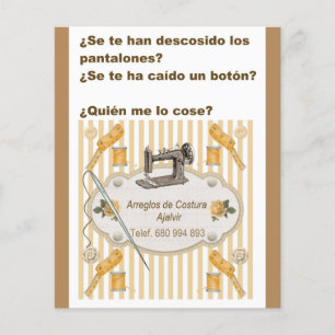 Flyer or pamphlet of publicity gifts personalizes