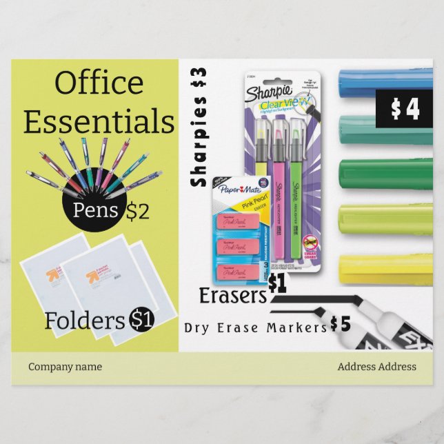 Flyer Sample (Front)