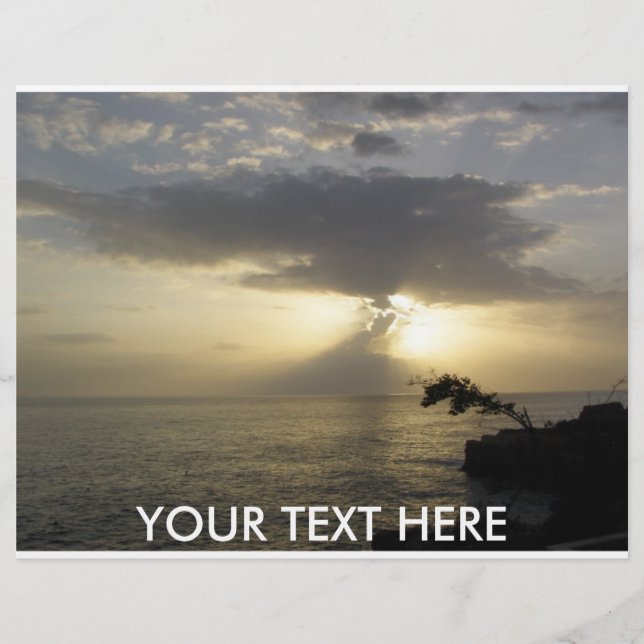 Flyer:Sunset Background Flyer (Front)