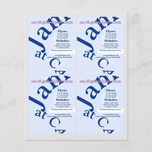 Flyer Template (Front)