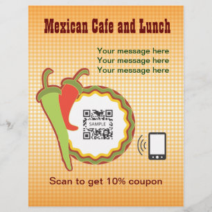 Flyer Template Mexican Restaurant