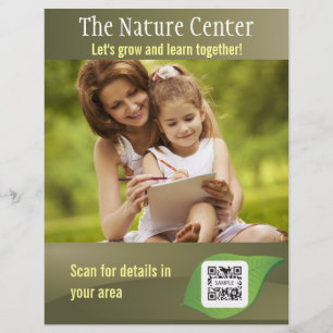 Flyer Template Nature Centre