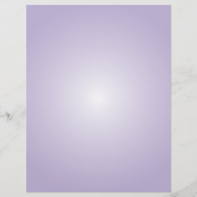 Flyer Template: Radial Gradient: Purple (Front)
