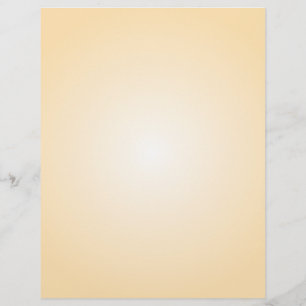 Flyer Template: Radial Gradient: Yellow