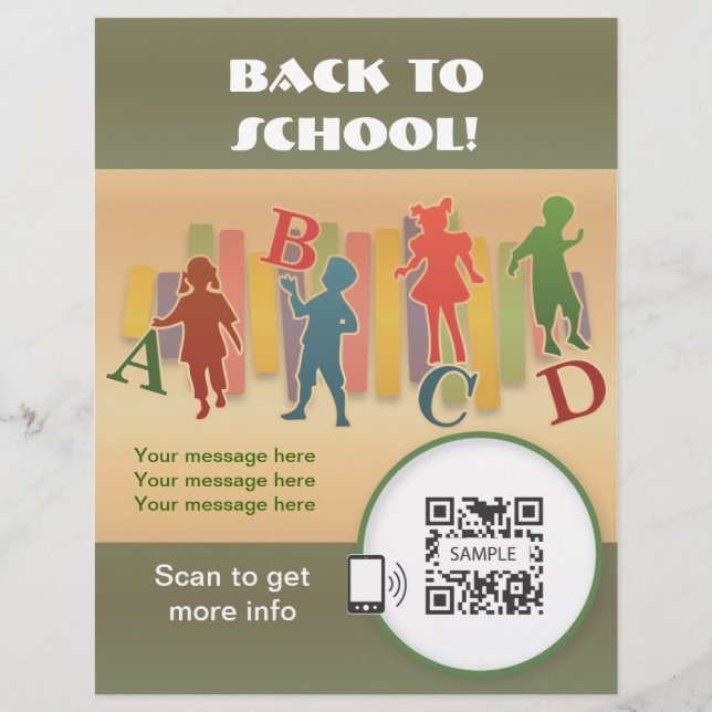 Flyer Template Schools Week (Front)