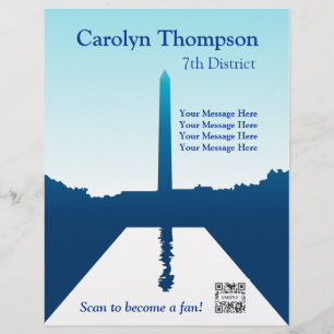 Flyer Template USA National Monuments
