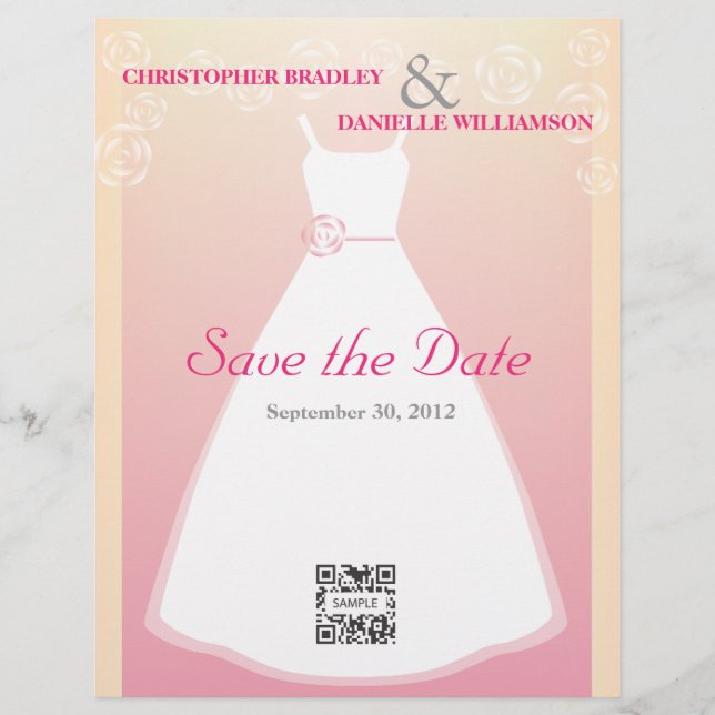 Flyer Template Wedding (Front)