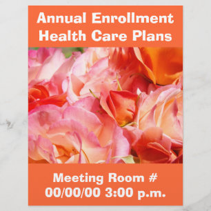 Flyers Annual Enrolment Health Care Plan custom