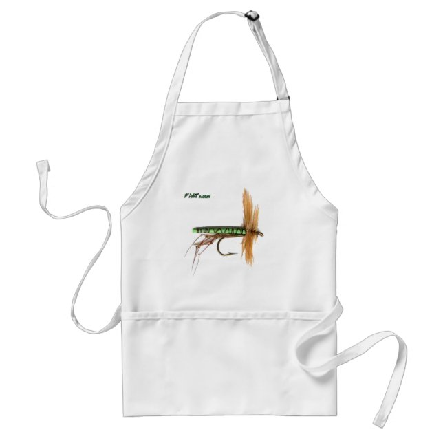 Flyfishing bait, tackle, lure, standard apron (Front)
