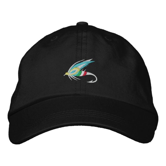 Flyfishing Embroidered Cap (Front)