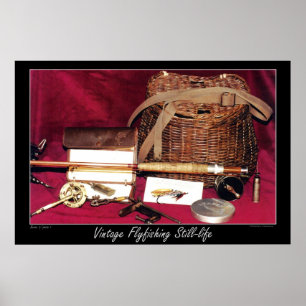 Flyfishing Still-life 04 Poster