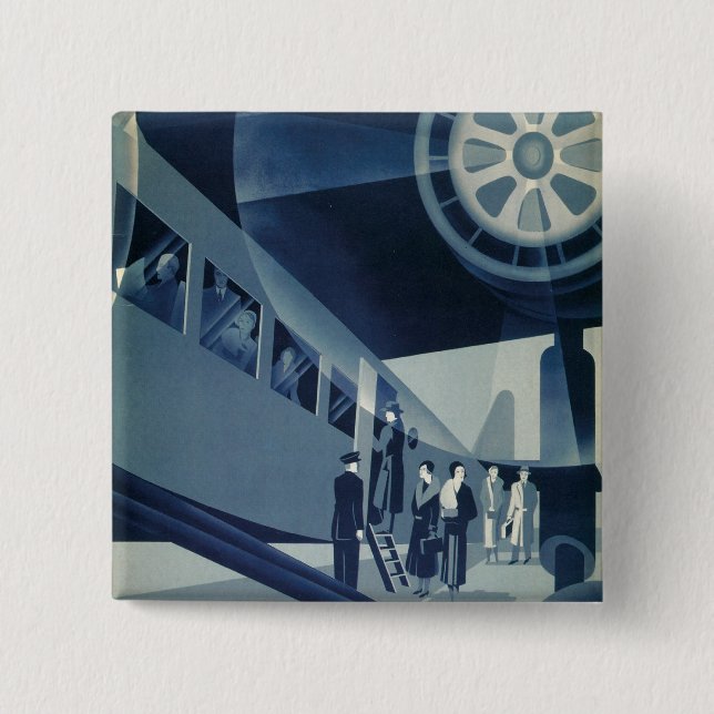 Flyg Med A-B Aerotransport 15 Cm Square Badge (Front)