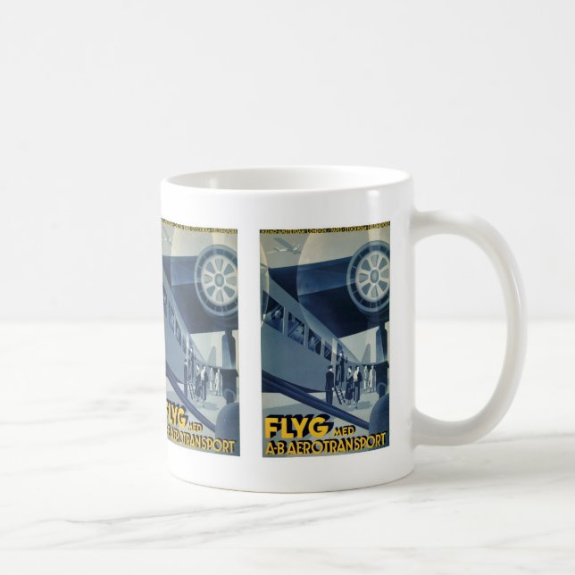 Flyg Med A-B Aerotransport Coffee Mug (Right)